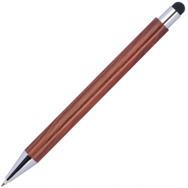 Logotrade promotional item image of: Wooden ballpen BILZEN