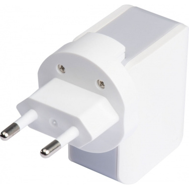 Logo trade promotional gifts image of: Travel adapter ANTWERP