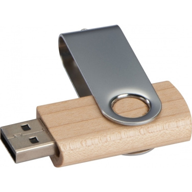 Logo trade promotional merchandise picture of: USB stick 4GB LESSINES