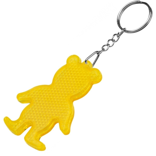 Logotrade business gifts photo of: Reflective keyring BEAR