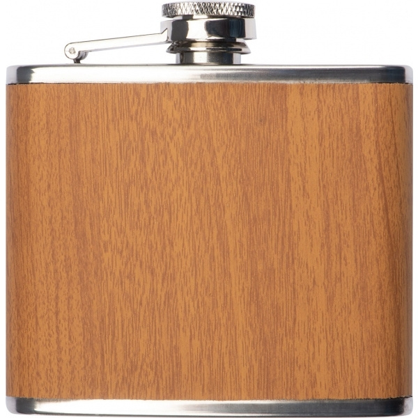 Logo trade promotional product photo of: Hip flask HOOGSTRATEN 170 ml