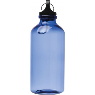 Logo trade promotional giveaways image of: Recycled PRT bottle MECHELEN 400 ml