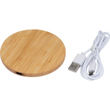 Logo trade promotional merchandise photo of: Wireless charger MONS