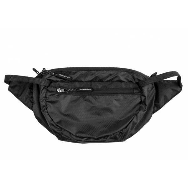 Logo trade promotional merchandise image of: Waist bag MOBILA Schwarzwolf