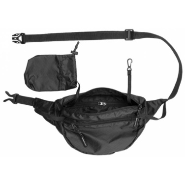 Logotrade promotional merchandise picture of: Waist bag MOBILA Schwarzwolf