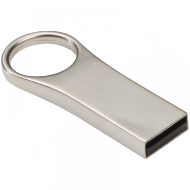 Logo trade advertising products image of: Metal USB Stick 8GB