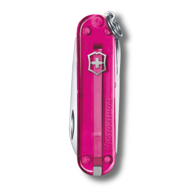 Logotrade advertising products photo of: Pocket knife Classic SD transparent Victorinox