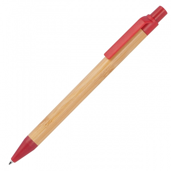 Logotrade advertising product image of: Wheatstraw and bamboo ballpen HALLE