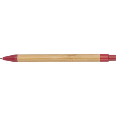 Logotrade promotional item image of: Wheatstraw and bamboo ballpen HALLE