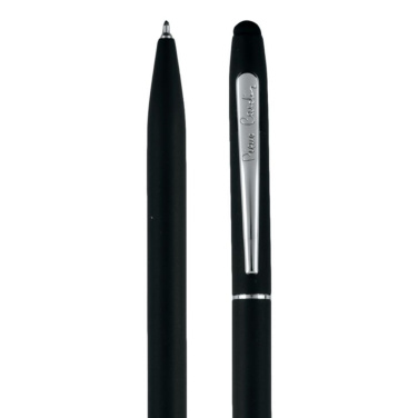 Logo trade corporate gifts image of: Metal ballpoint pen touch pen ADELINE Pierre Cardin