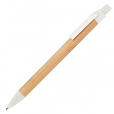 Logotrade promotional item picture of: Wheatstraw and bamboo ballpen HALLE