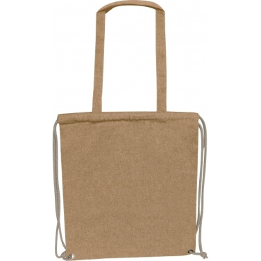 Logo trade advertising products picture of: Recycled cotton bag ADDISON