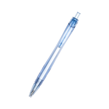 Logo trade promotional merchandise picture of: Transparent ballpen GLASGOW