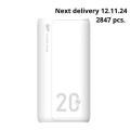 Power bank Silicon Power QS15 20000 mAh, white