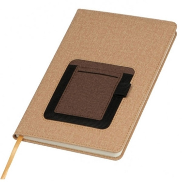 Logo trade promotional merchandise picture of: A5 notebook TILBURG