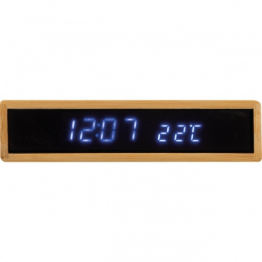 Logo trade advertising products picture of: Desk clock TRONDHEIM