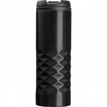 Logo trade promotional products image of: Thermal stainless steel mug SANTANDER 500 ml