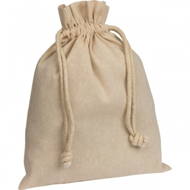 Logotrade promotional product image of: Recycled cotton bag PASADENA