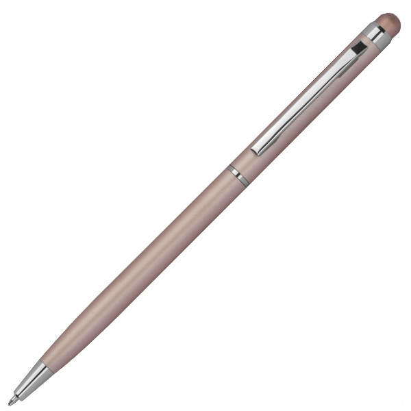 Logo trade promotional gift photo of: Ball pen with touch function CATANIA