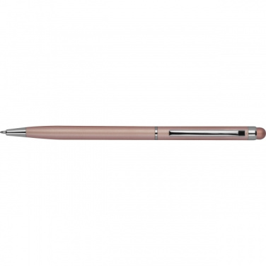 Logo trade corporate gifts image of: Ball pen with touch function CATANIA