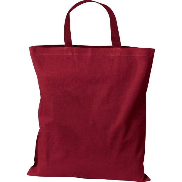 Logotrade corporate gift picture of: Cotton bag with short handles BREGENZ