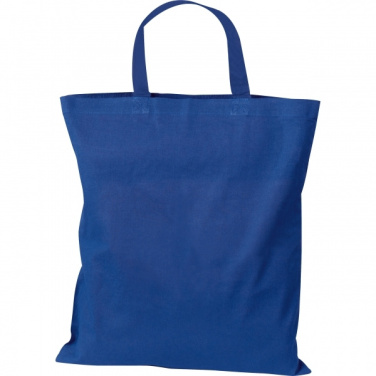 Logo trade promotional gift photo of: Cotton bag with short handles BREGENZ