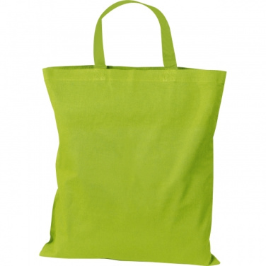 Logotrade promotional gift picture of: Cotton bag with short handles BREGENZ