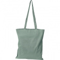 Cotton bag with long handles COPENHAGEN, dark grey