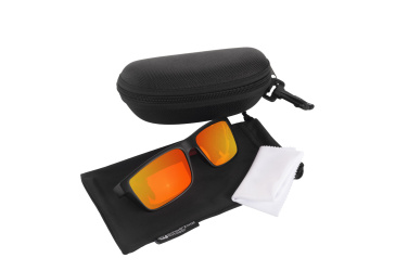 Logo trade promotional products image of: Sunglasses IRAVADI Schwarzwolf