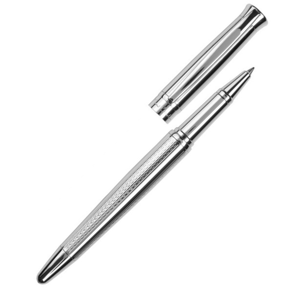 Logo trade promotional item photo of: Metal roller pen ROI