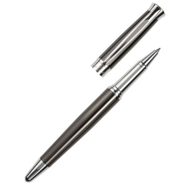 Logo trade promotional gifts image of: Metal roller pen ROI