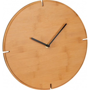 Logo trade corporate gifts image of: Wall Clock HAMPTON