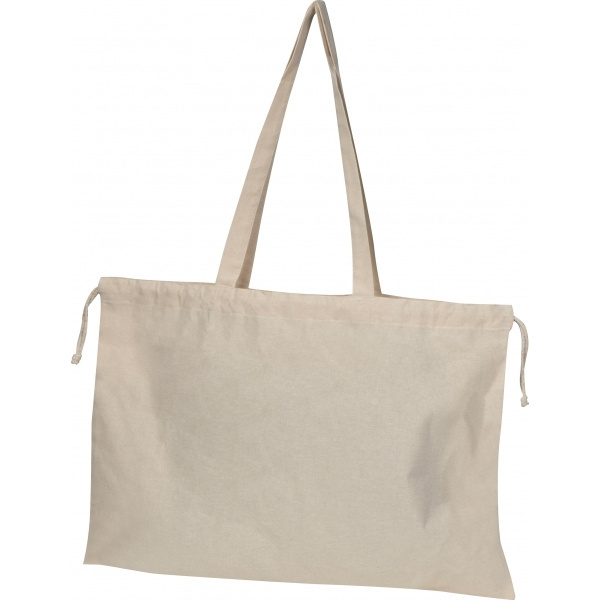 Logo trade promotional giveaway photo of: Organic cotton shopping bag IMOLA