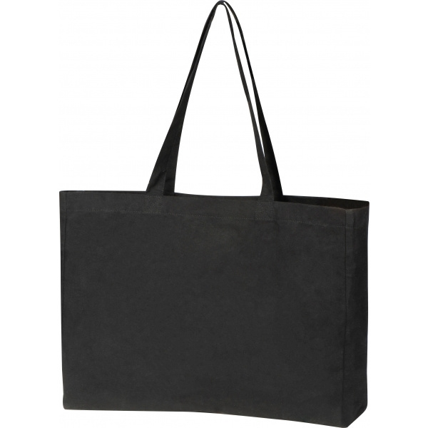 Logotrade advertising products photo of: Organic cotton bag BARI