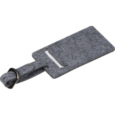 Logo trade corporate gifts picture of: Felt Suitcase Tag PORTLAND