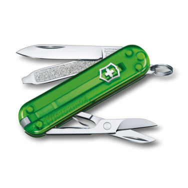 Logo trade promotional gifts picture of: Pocket knife Classic SD transparent Victorinox