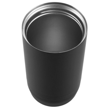 Logo trade promotional merchandise photo of: Thermo mug ADRASAN 240 ml Schwarzwolf