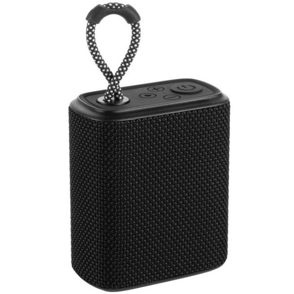 Logotrade promotional merchandise photo of: Waterproof bluetooth speaker HARDEOL Schwarzwolf