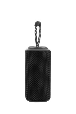 Logo trade promotional items image of: Waterproof bluetooth speaker HARDEOL Schwarzwolf