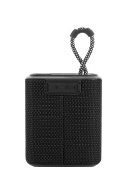 Logotrade corporate gift picture of: Waterproof bluetooth speaker HARDEOL Schwarzwolf