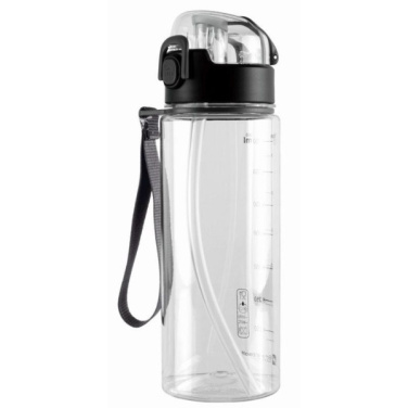 Logotrade promotional gift picture of: Drinking bottle SEYHAN 900 ml Schwarzwolf