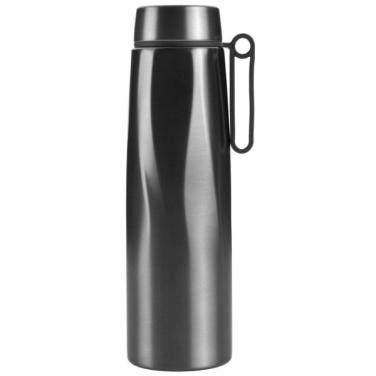 Logo trade promotional giveaways image of: Thermo bottle NIKKO 500 ml Schwarzwolf