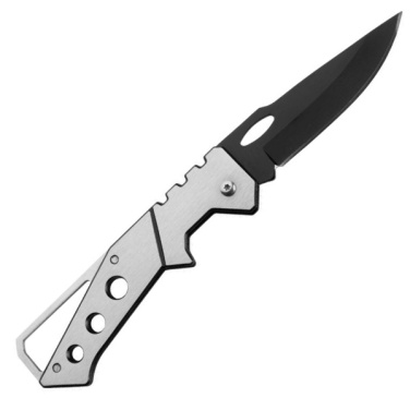 Logotrade promotional merchandise picture of: Folding knife GEDIZ Schwarzwolf