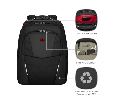 Logo trade corporate gifts image of: Backpack Wenger Altair 15,6''