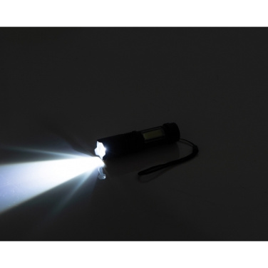 Logotrade promotional merchandise picture of: Rechargeable flashlight AARHUS