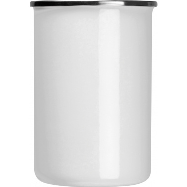 Logo trade promotional products picture of: Enamel cup Adelaine