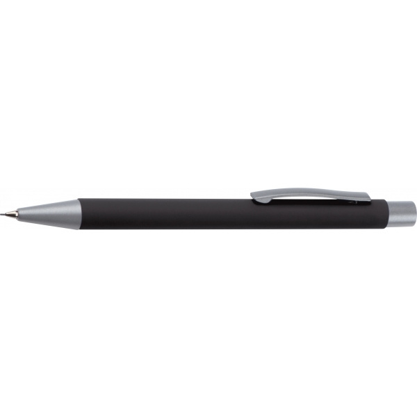 Logo trade business gifts image of: Mechanical pencil soft touch ANCONA