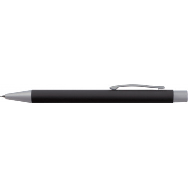 Logo trade promotional gifts image of: Mechanical pencil soft touch ANCONA