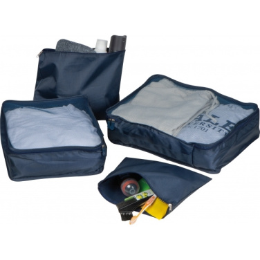 Logo trade corporate gifts image of: 4-piece travel set BELMONT