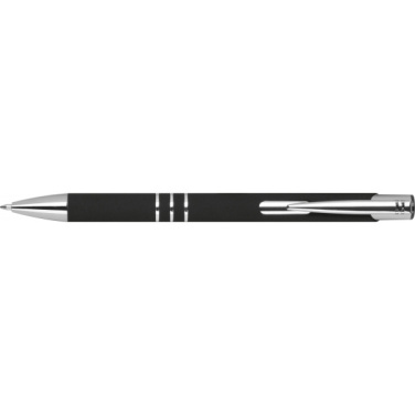 Logotrade promotional gift image of: Semi gel pen soft touch DUNMORE